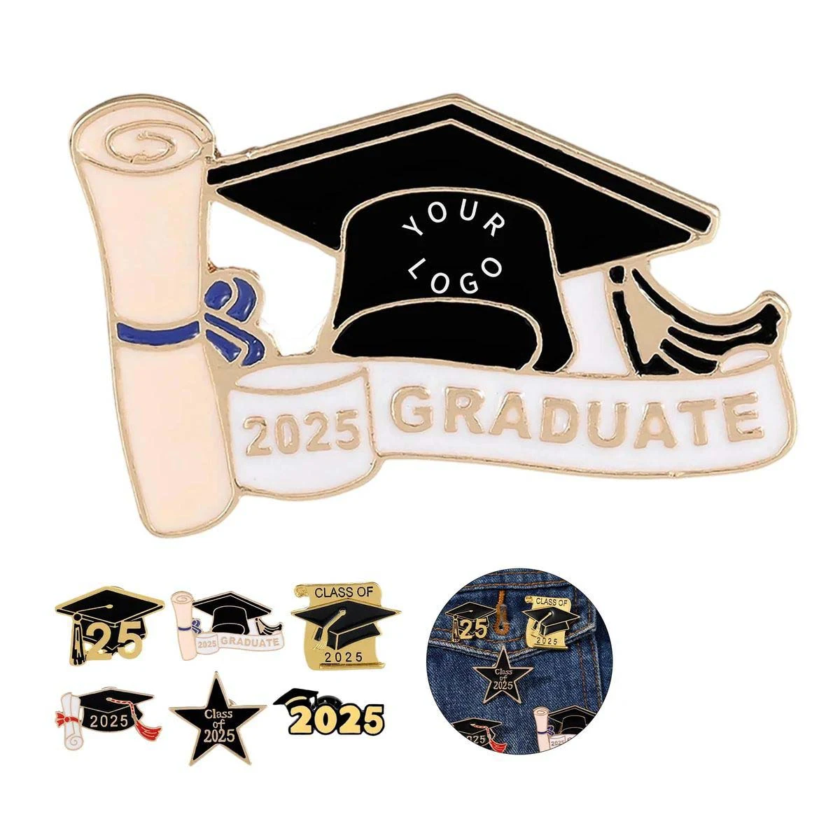 Class of 2025 Lapel Pin for Academic Events 1