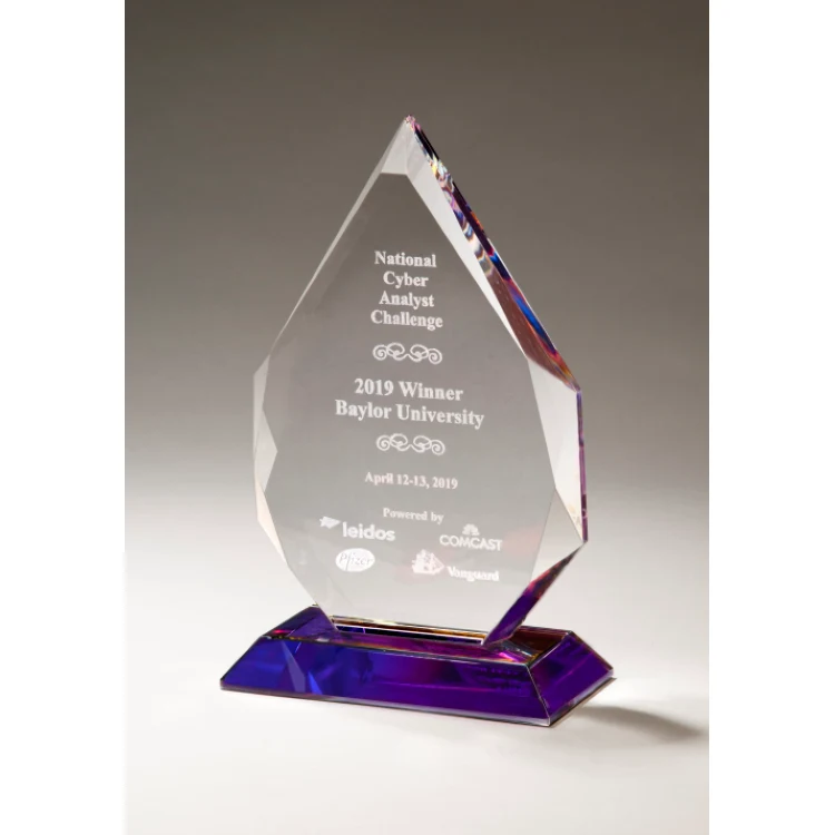 Prism Flame Crystal Award 1