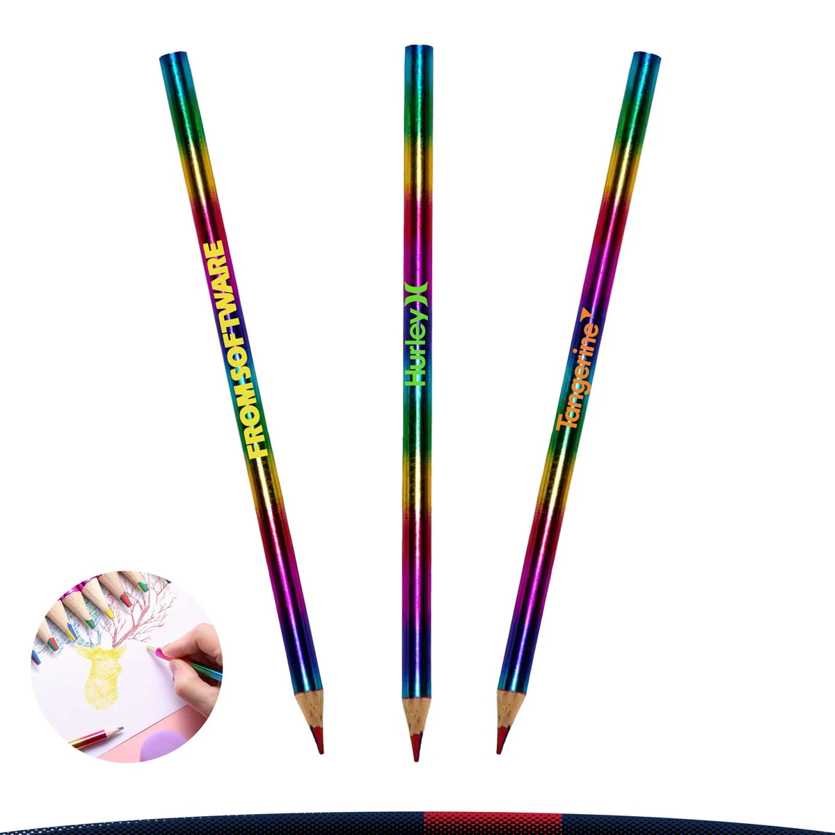 Selty 4 in 1 Rainbow Pencil 1