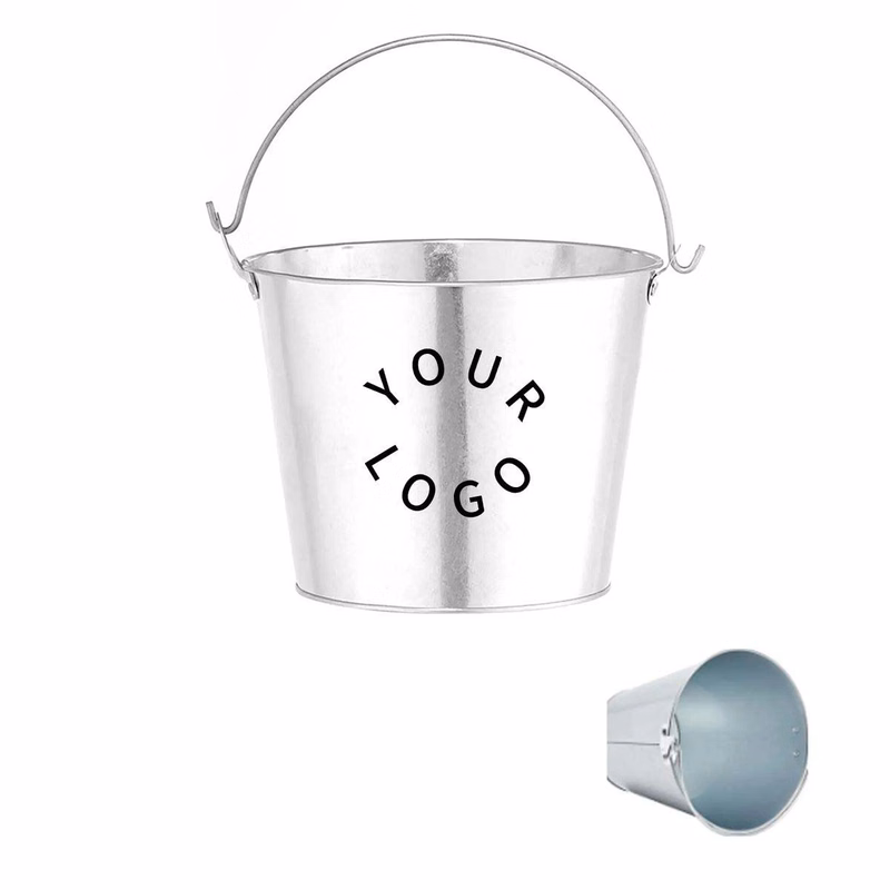 Galvanized Ice Bucket for Wine Beer or Champagne