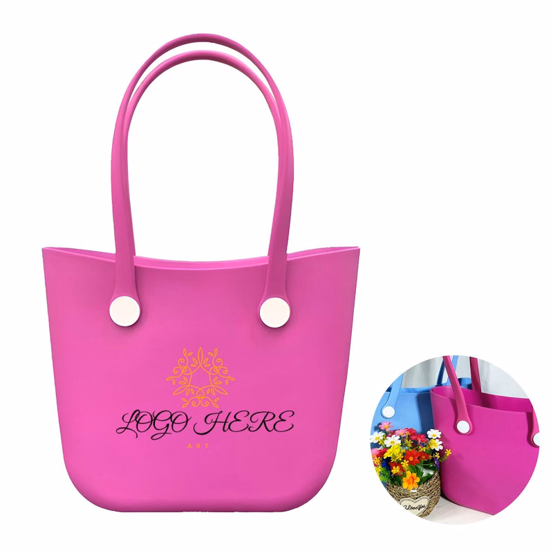 MOQ 20 Outdoor EVA Crescent Beach Tote Bag With Shoulder Strap
