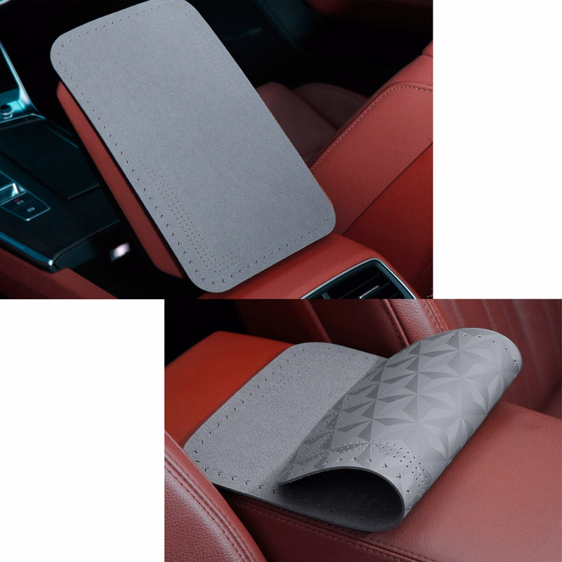Leather Buffered Armrest Cover