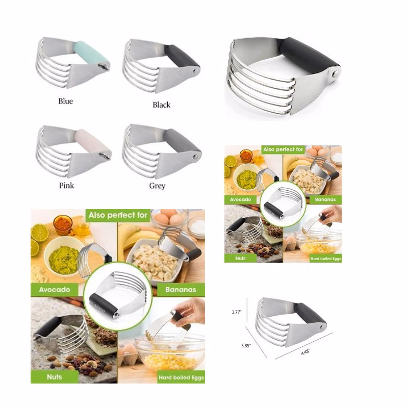 Stainless Steel 5 Blades Dough Blender