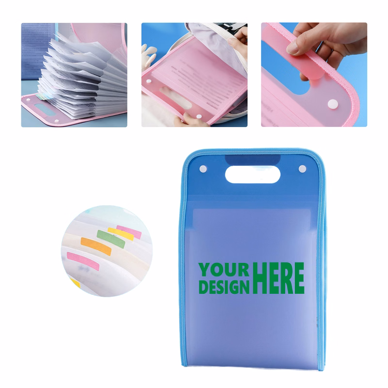 MOQ50 Accordion File Organizer for Students and Office