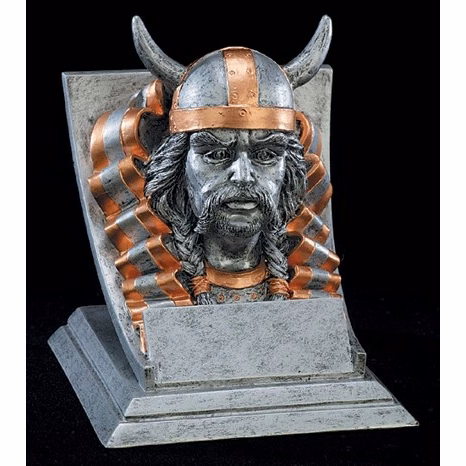 Viking Spirit Mascot Resin