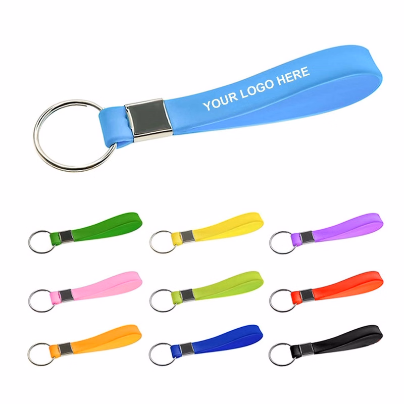 Silicone Key Ring Band