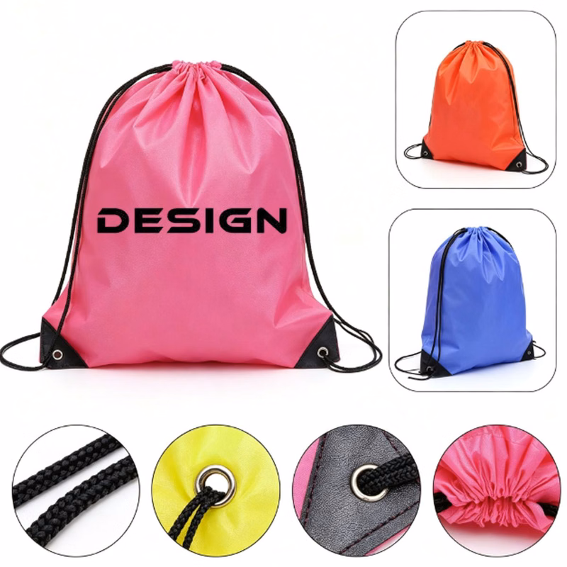 Oxford Drawstring Pocket