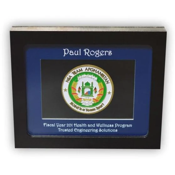Acrylic Black Coin 2 Sided Display Box 1