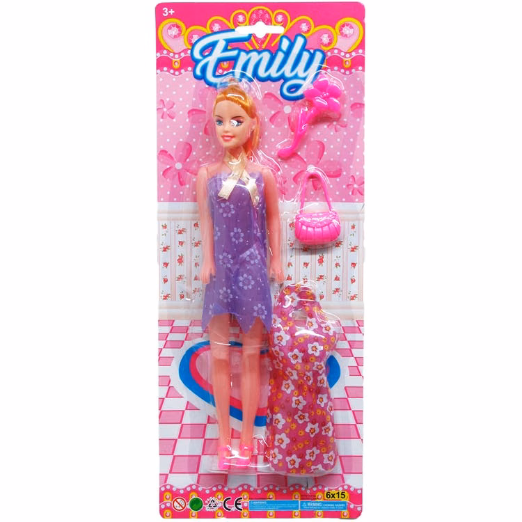 Emily Doll with Accessories - Assorted 11"