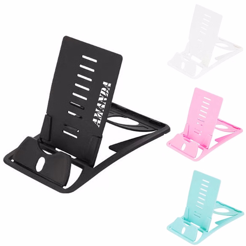 Plastic Adjustable Folding Desktop Phone Stand Holder