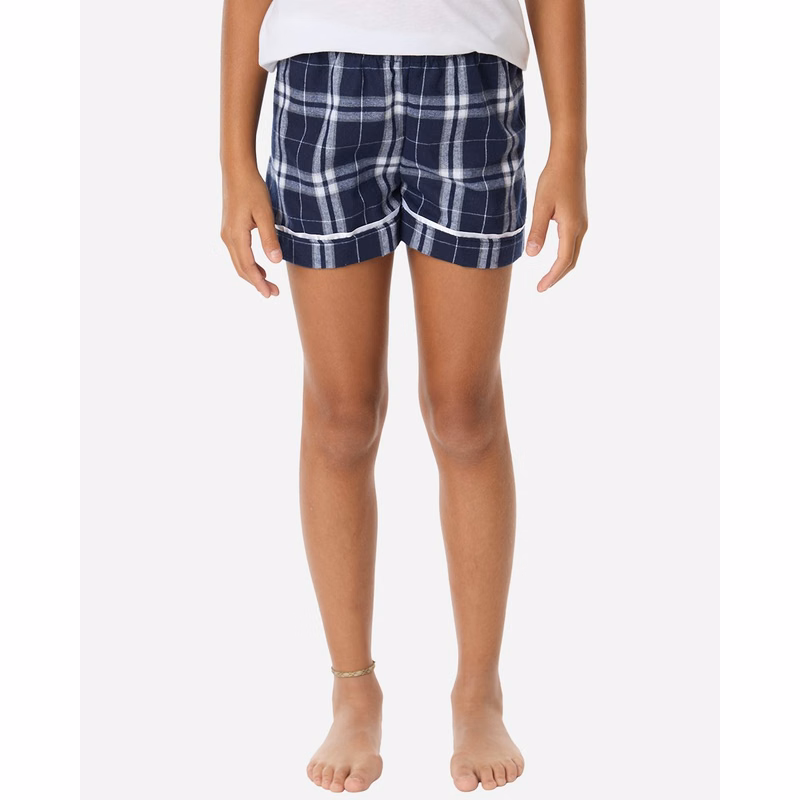 Youth Flannel Shorts - BY6501
