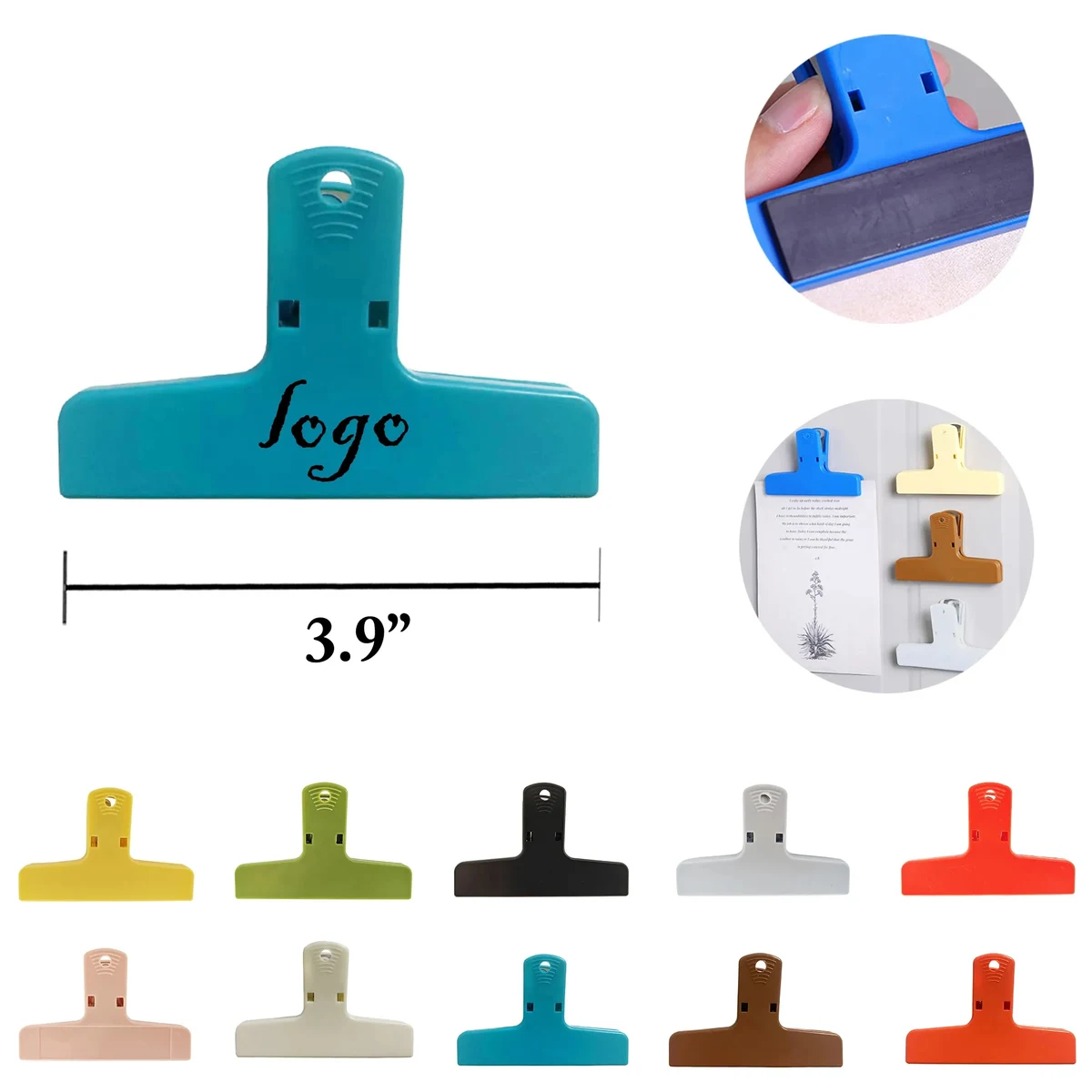 MOQ50 Magnetic Plastic Clip 1
