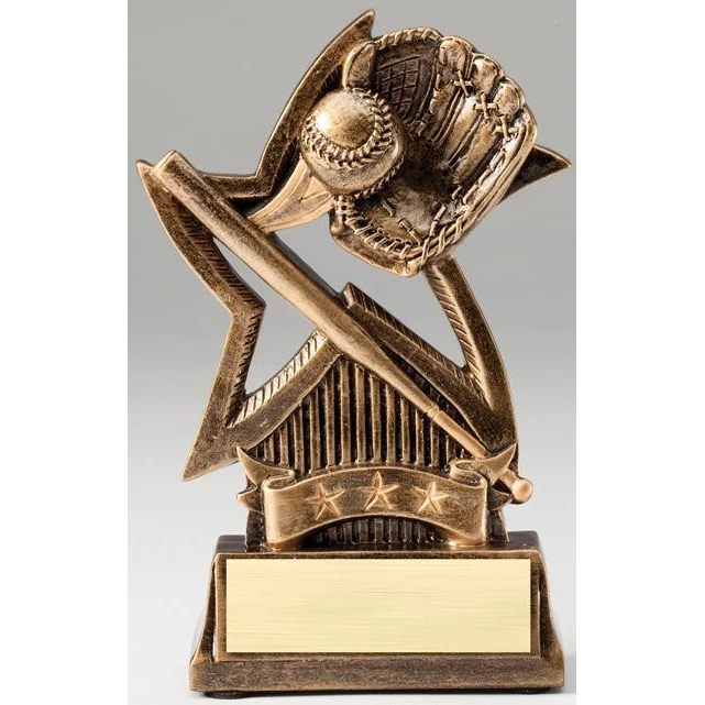 Baseball Star Resin Award 1