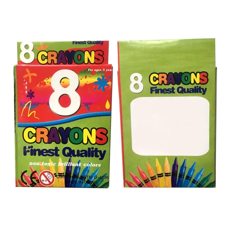 8 Pack Crayons 1