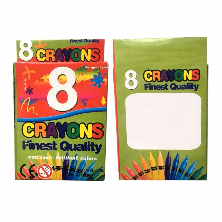 8 Pack Crayons