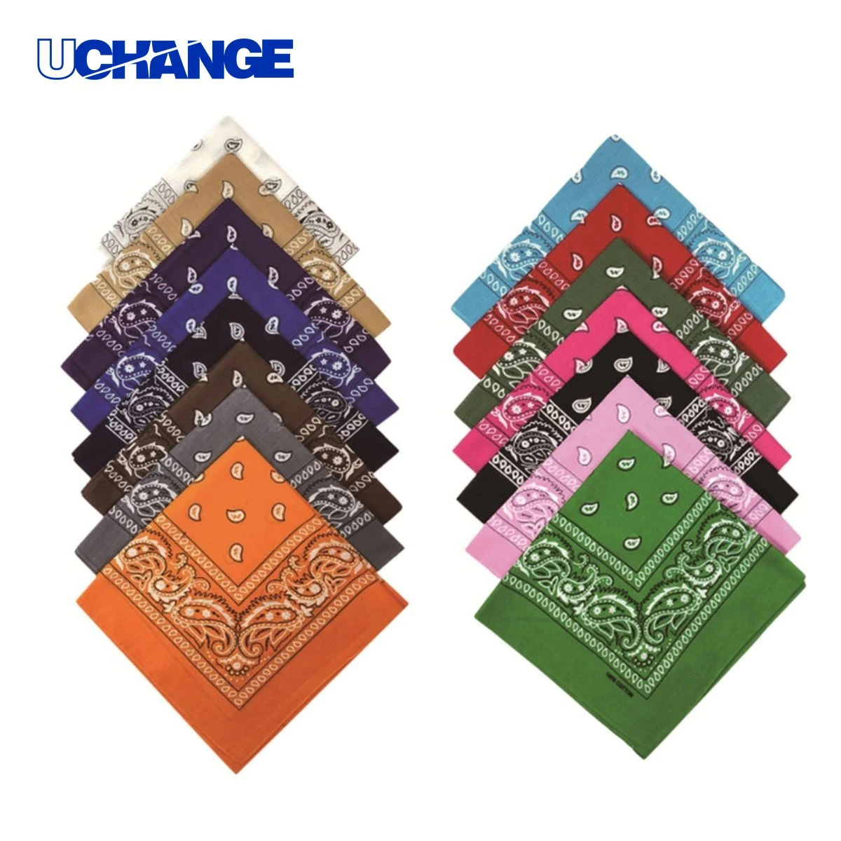 Cotton Paisley Bandana Headwear 1