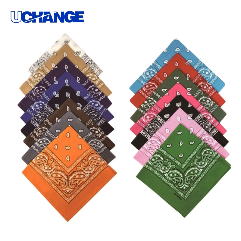 Cotton Paisley Bandana Headwear