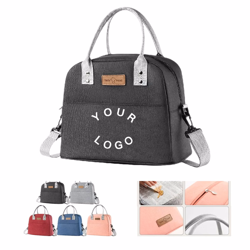 Lunch Bag Insulated Terylene Large 9 Inch