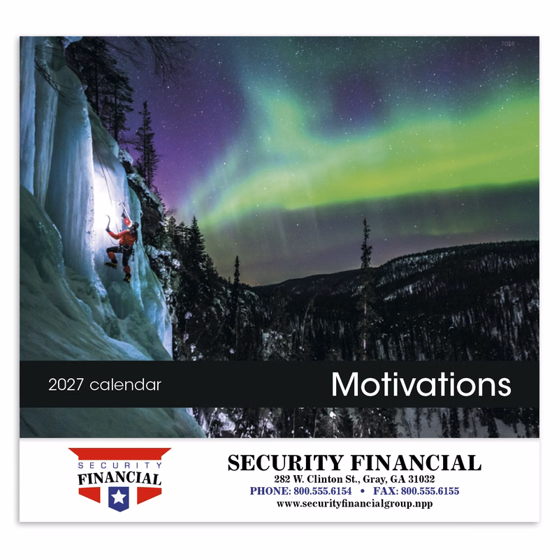 Good Value™ Motivations - Stapled Calendar