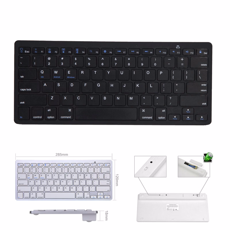 Wireless Keyboard W/78 Keys