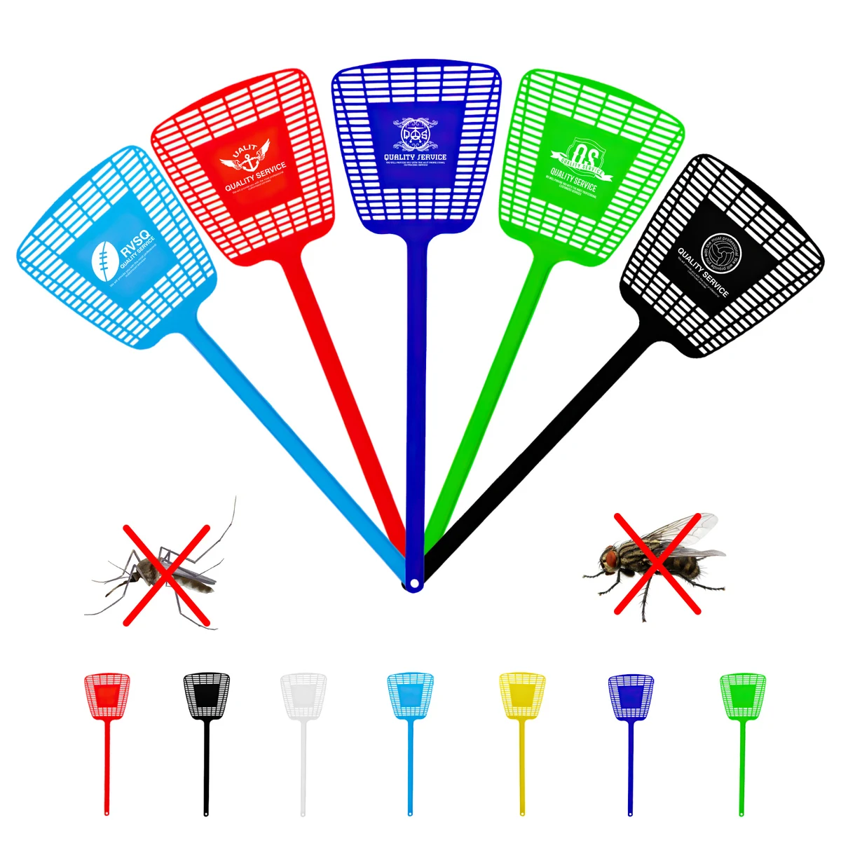 Plastic Fly Insect Catcher Flying Swatter 1