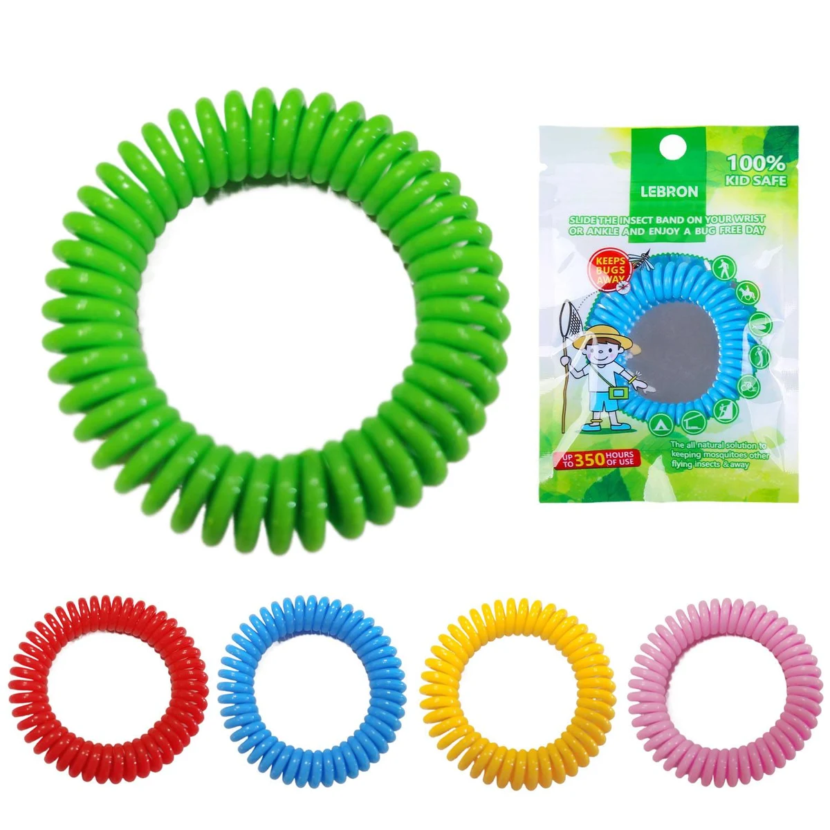 Natural Waterproof Mosquito Repellent Wristband 1