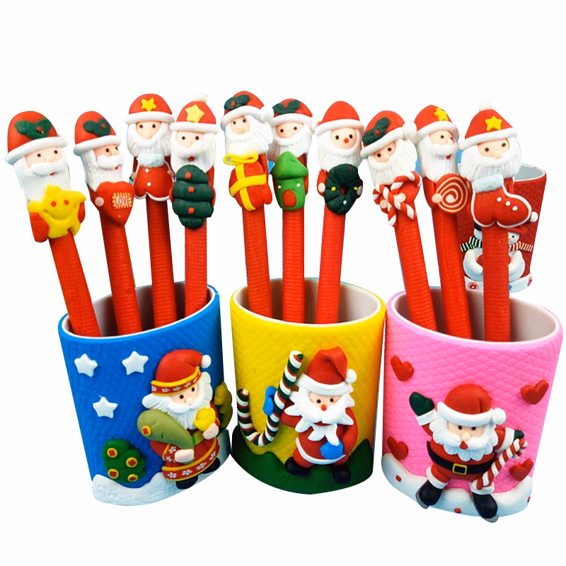Christmas Gift Santa Claus Shaped Pen