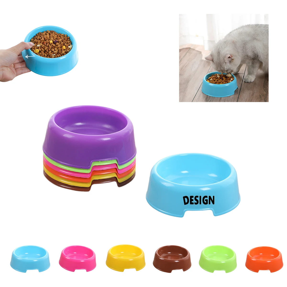 Practical Pet Food Water Bowls for Pet 1