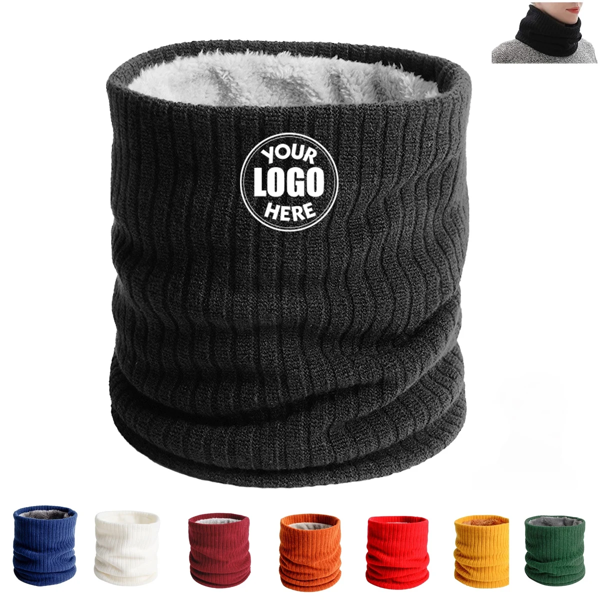 Unisex Knitted Warm Winter Scarf 1