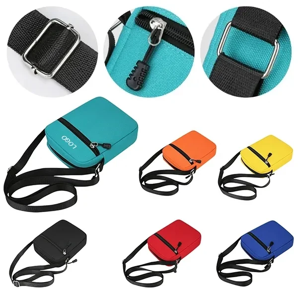 Mini Crossbody Bag with Oxford Cloth Material 1