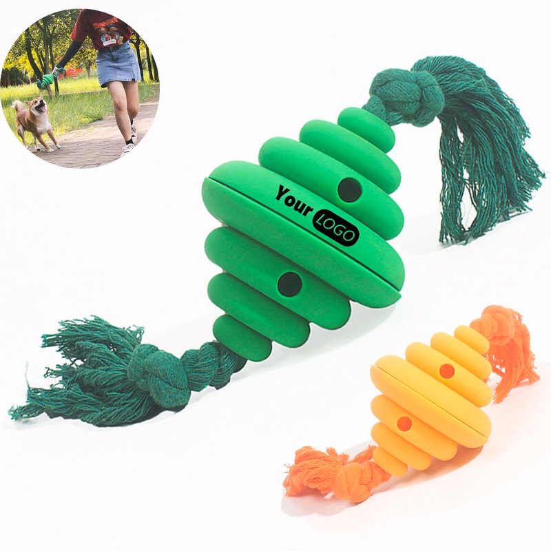 Siliconec Indestructible Aggressive Chewers Tough Dog Toys