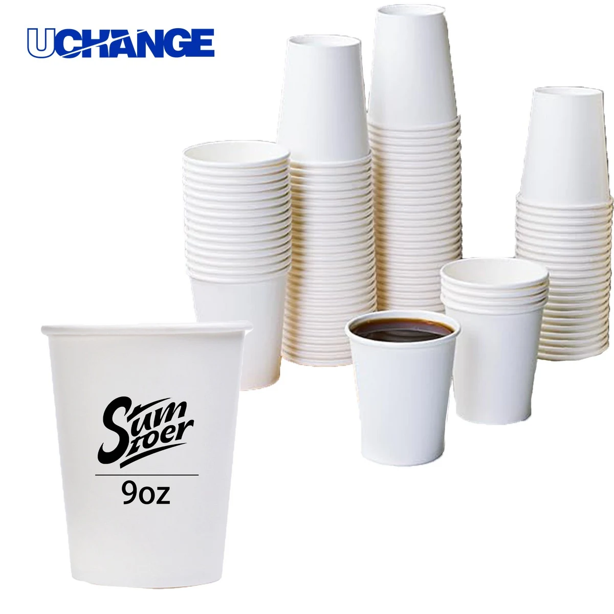 Disposable Cup Container (9oz) 1