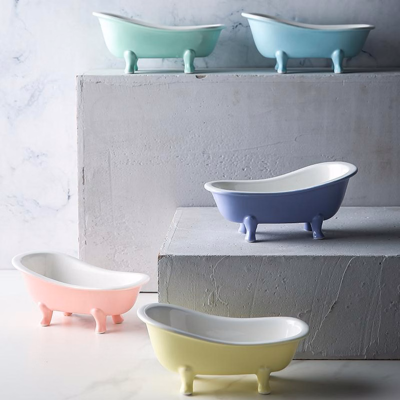 200ML Little ceramics bathtubs