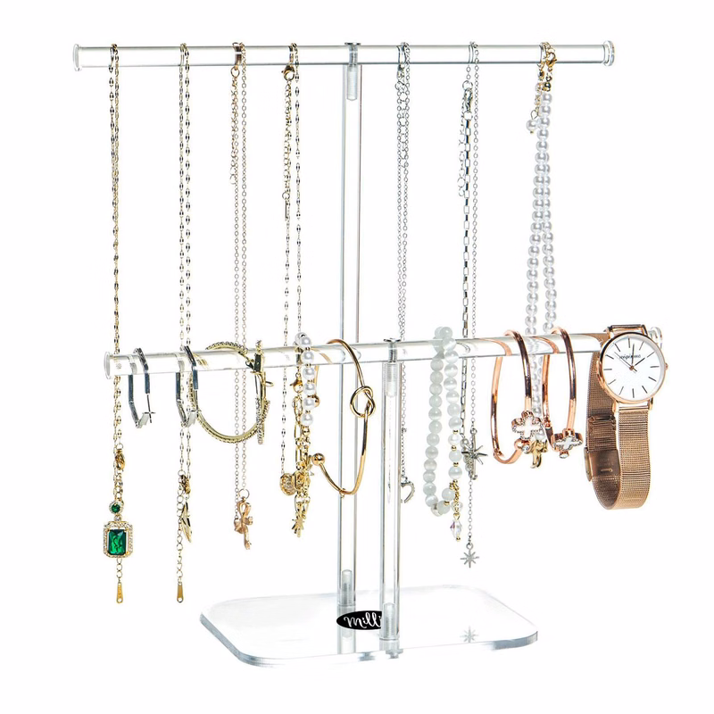 Jewelry Stand Necklace Holder Acrylic Hanging Organizer