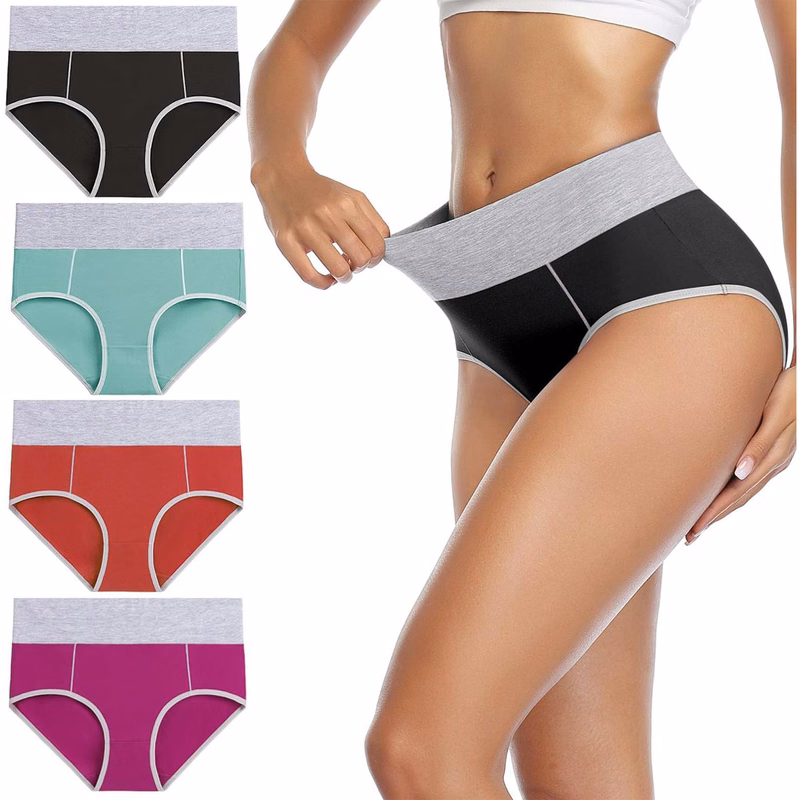High Waist Breathable Briefs