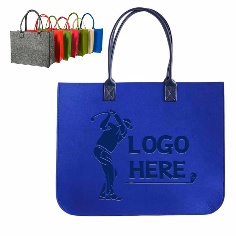 MOQ50 Large Felt Handbag