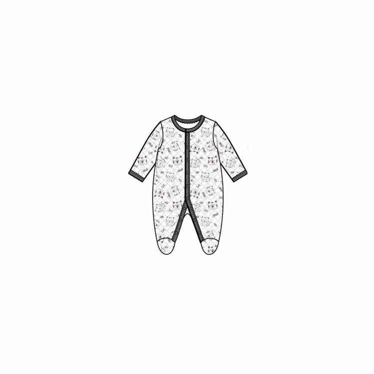 Boys' Quilted Sleep & Play Bodysuits Black 0-9M