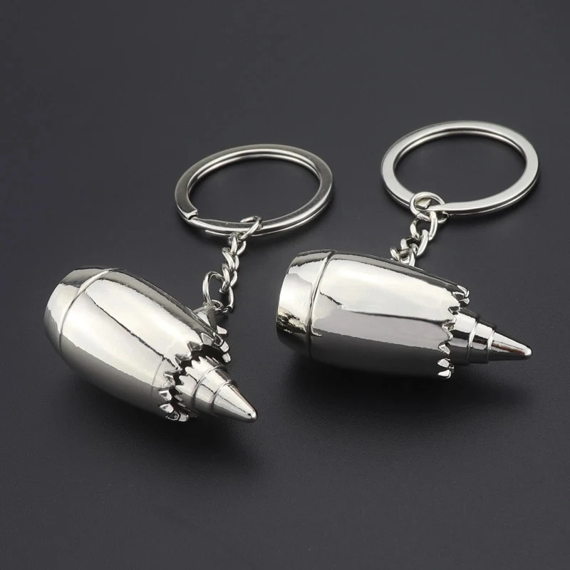 aircraft engine keychain 1