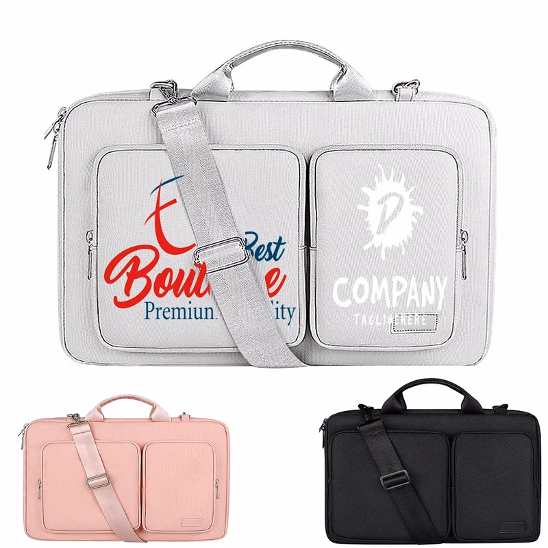 Business Briefcase Waterproof Shock-Resistant Laptop Bag