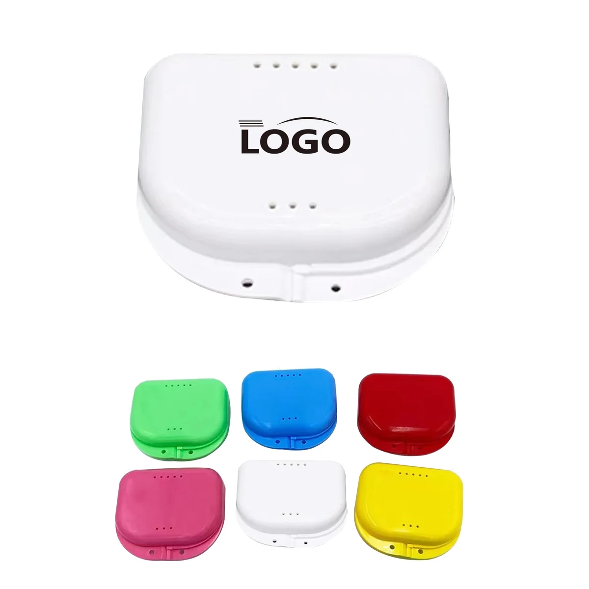 Orthodontic Retainer Case With Vent Holes MOQ 50pcs 1