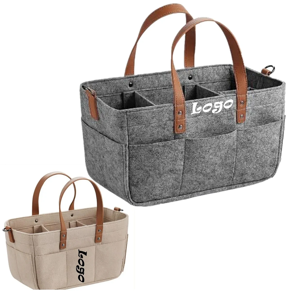 Diaper Bag Tote, custom tote bag with logo imprint 1