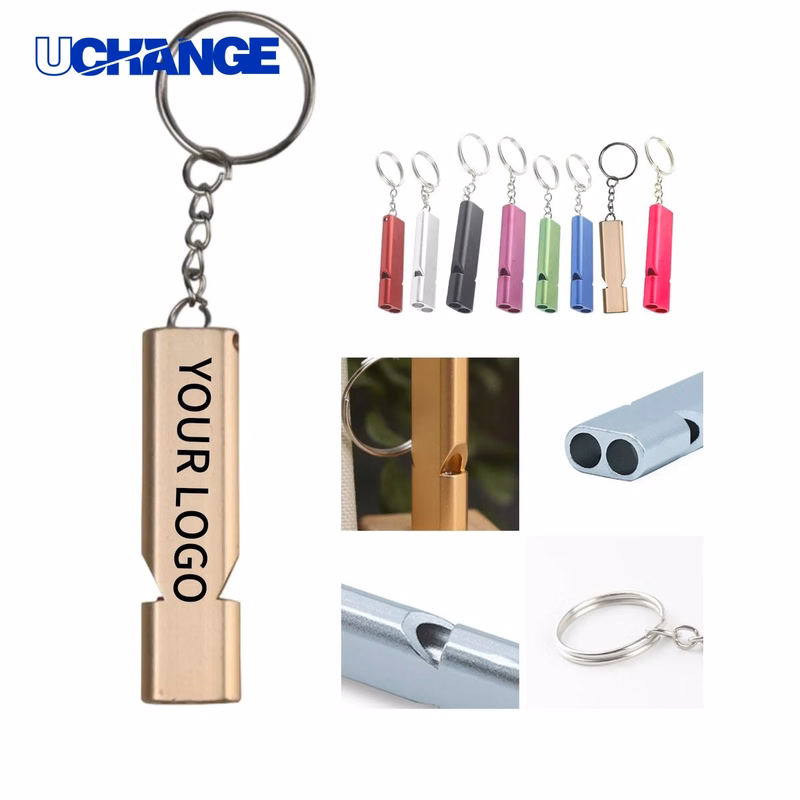 Aluminum Emergency Whistle Tool for Outdoor Safety