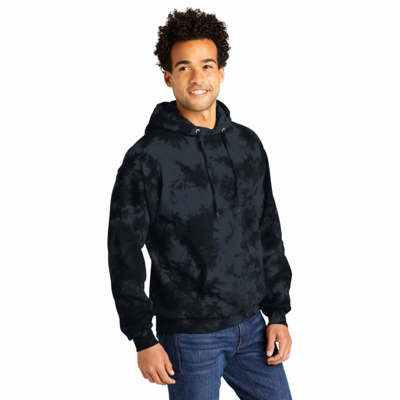 Port & Company Crystal Tie-Dye Pullover Hoodie
