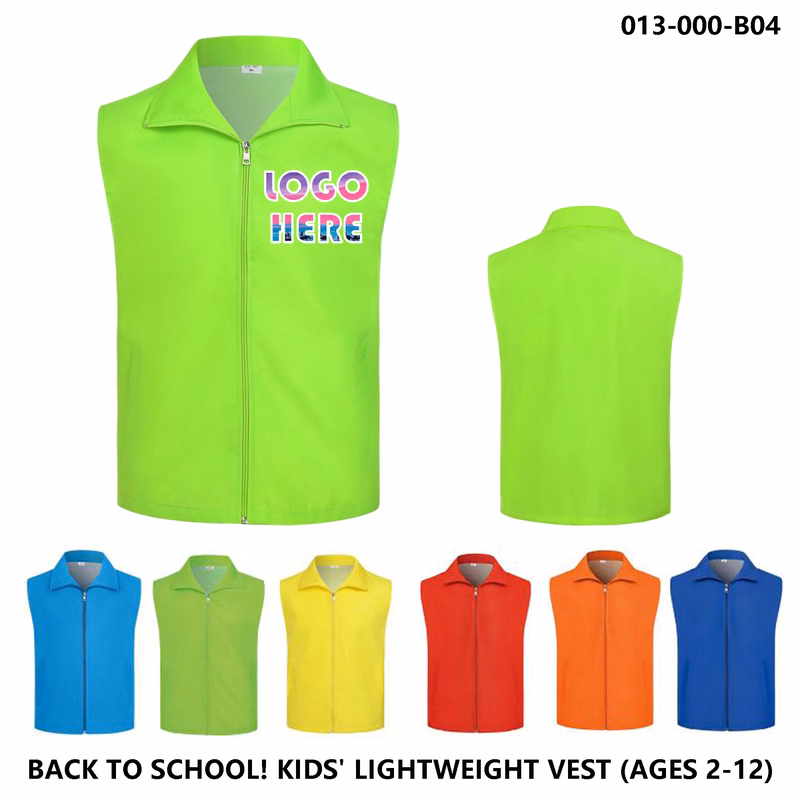 Youth Group Uniforms - Durable Logo Vest