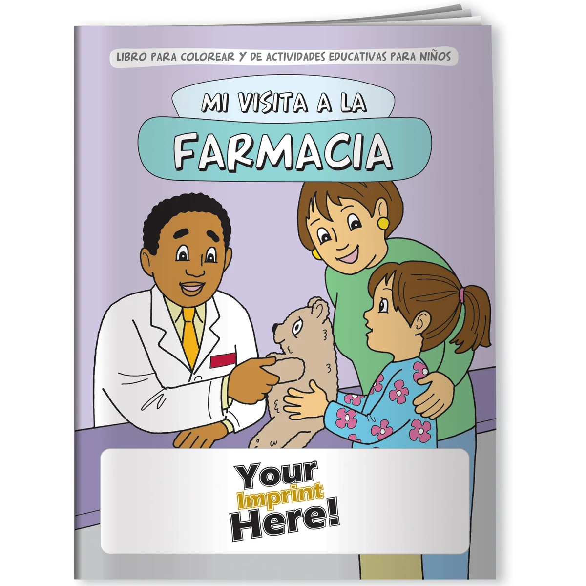 Coloring Book - My Visit to the Pharmacy (Spanish) 1