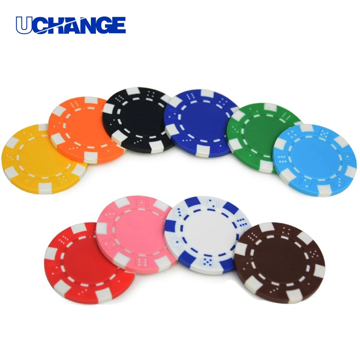 Striped Poker Chips 1