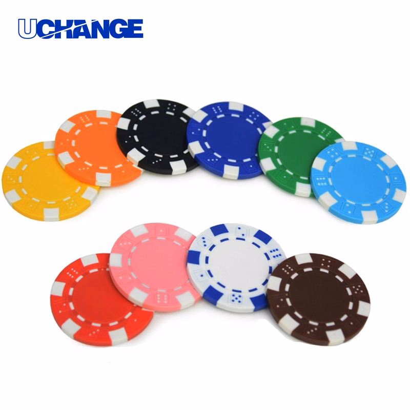 Striped Poker Chips