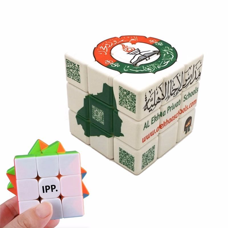 3x3 Speed Cube Stickerless Puzzles