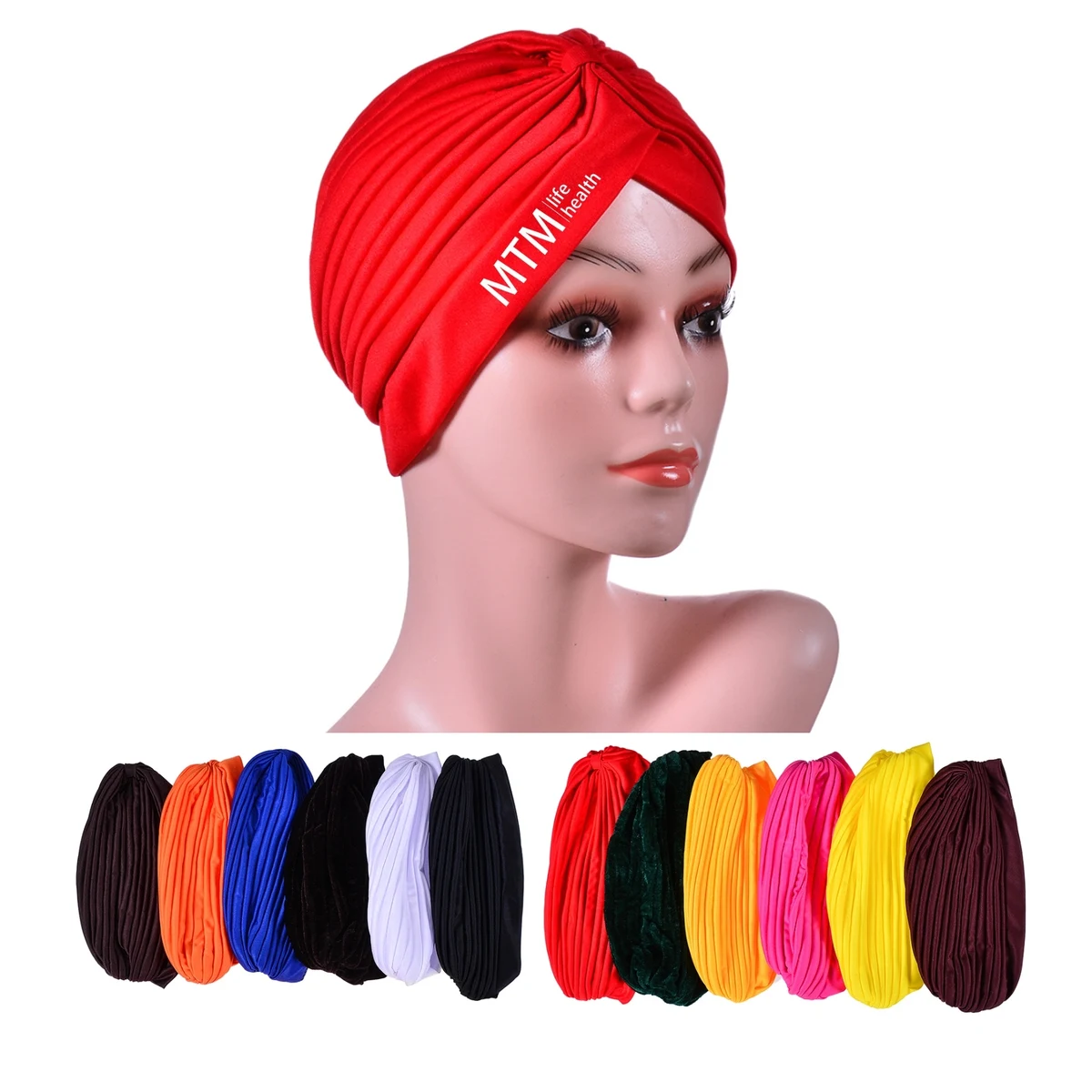 Muslim Women Stretch Turban Hat 1