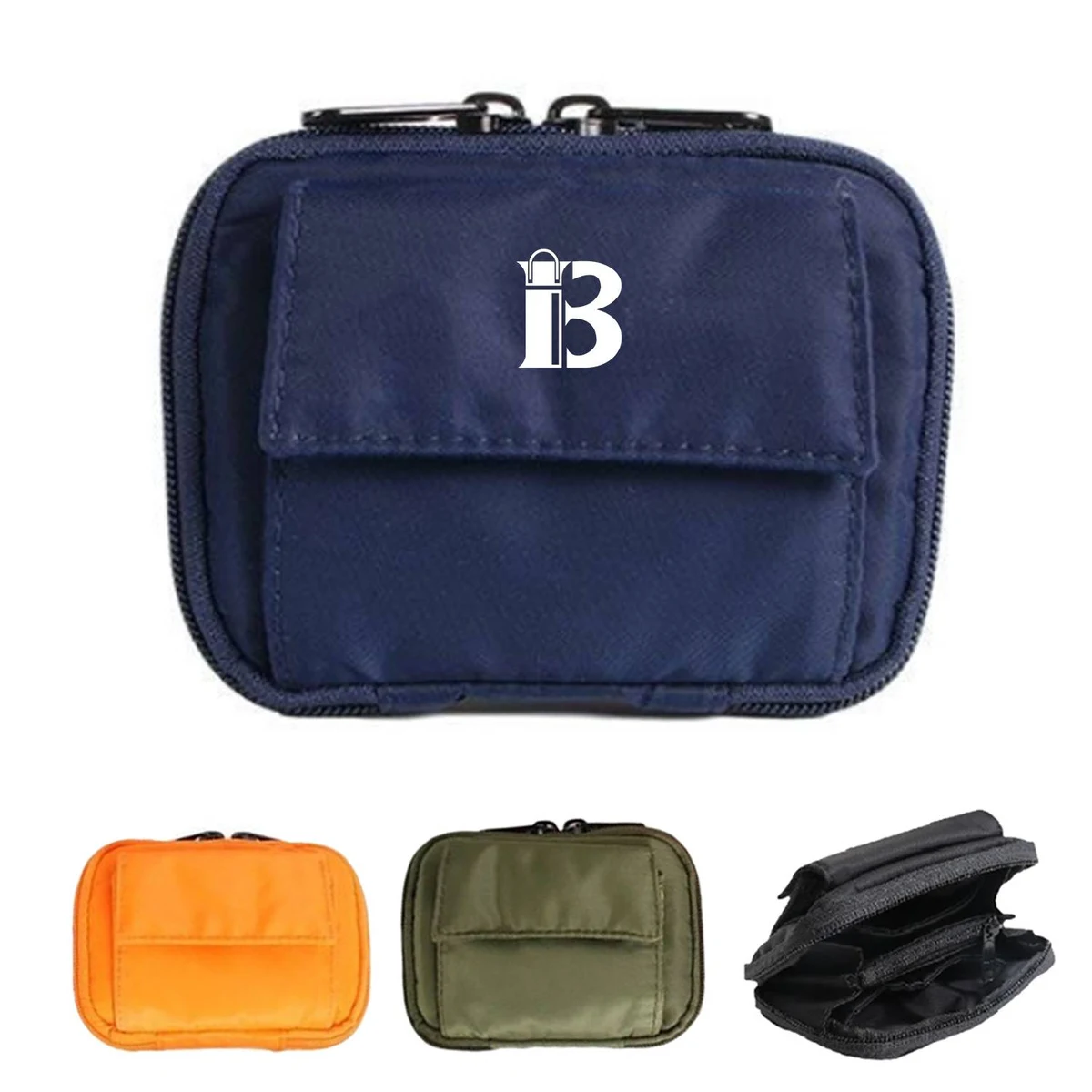 Soft Nylon Cross Coin Wallet 1